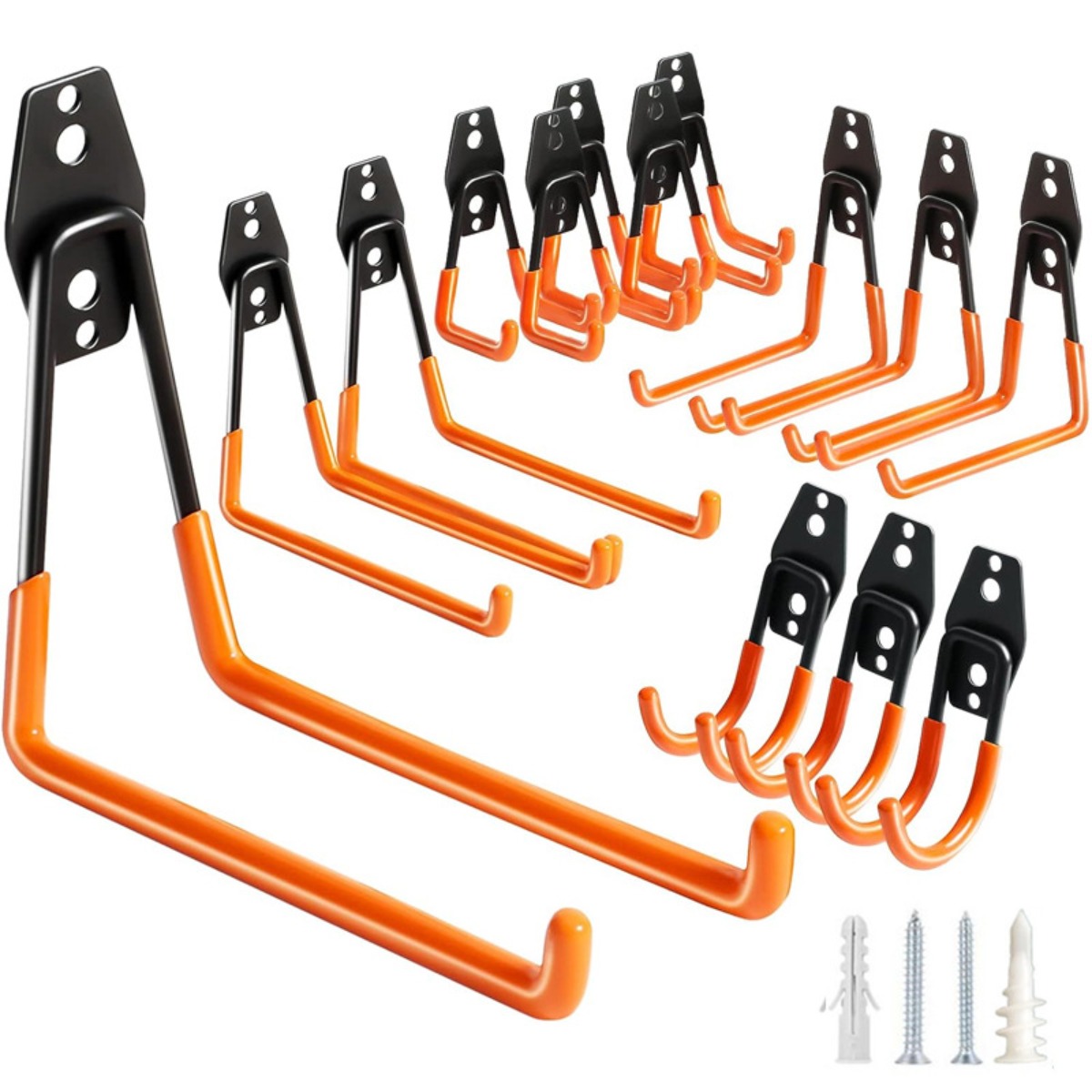 Gardening Tools For Digging - Heavy Duty Wall Storage Metal Garage