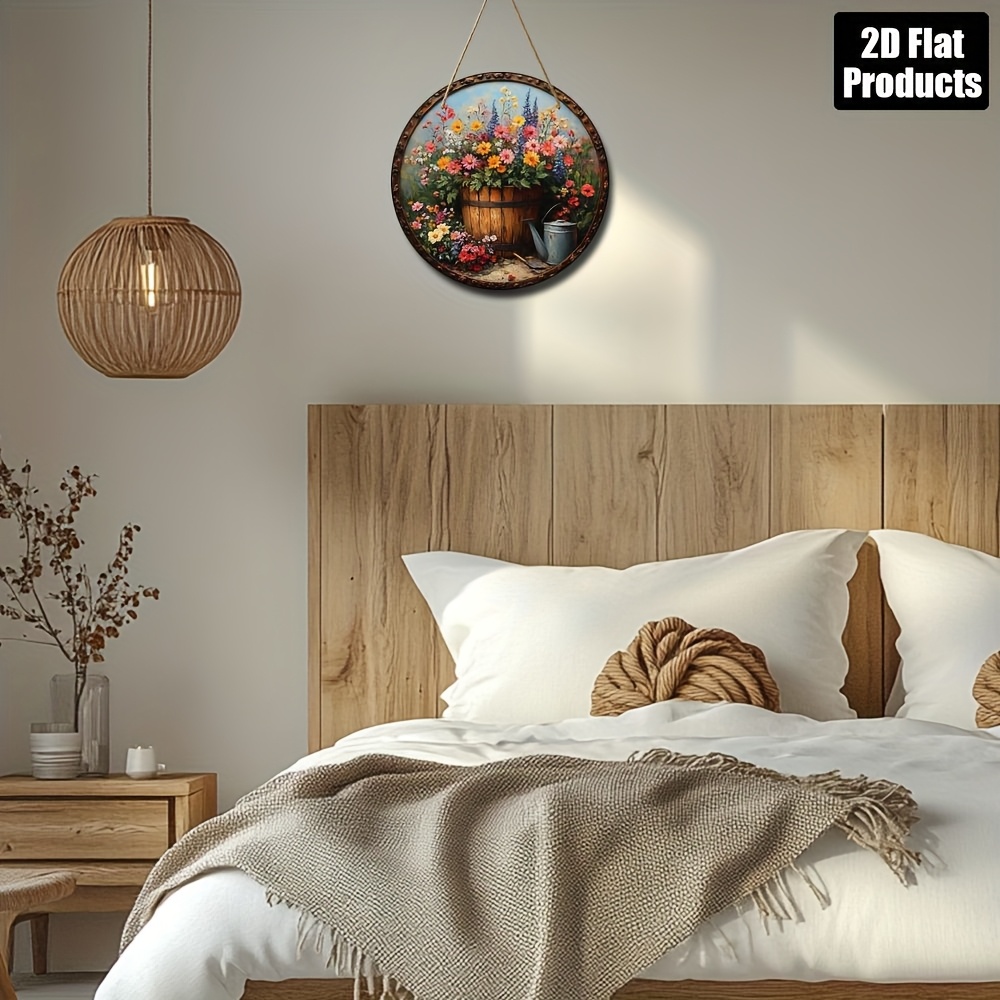 2D Flat, 1pc, Round Wooden Dec - огляд і ціна Gardening Tools Store