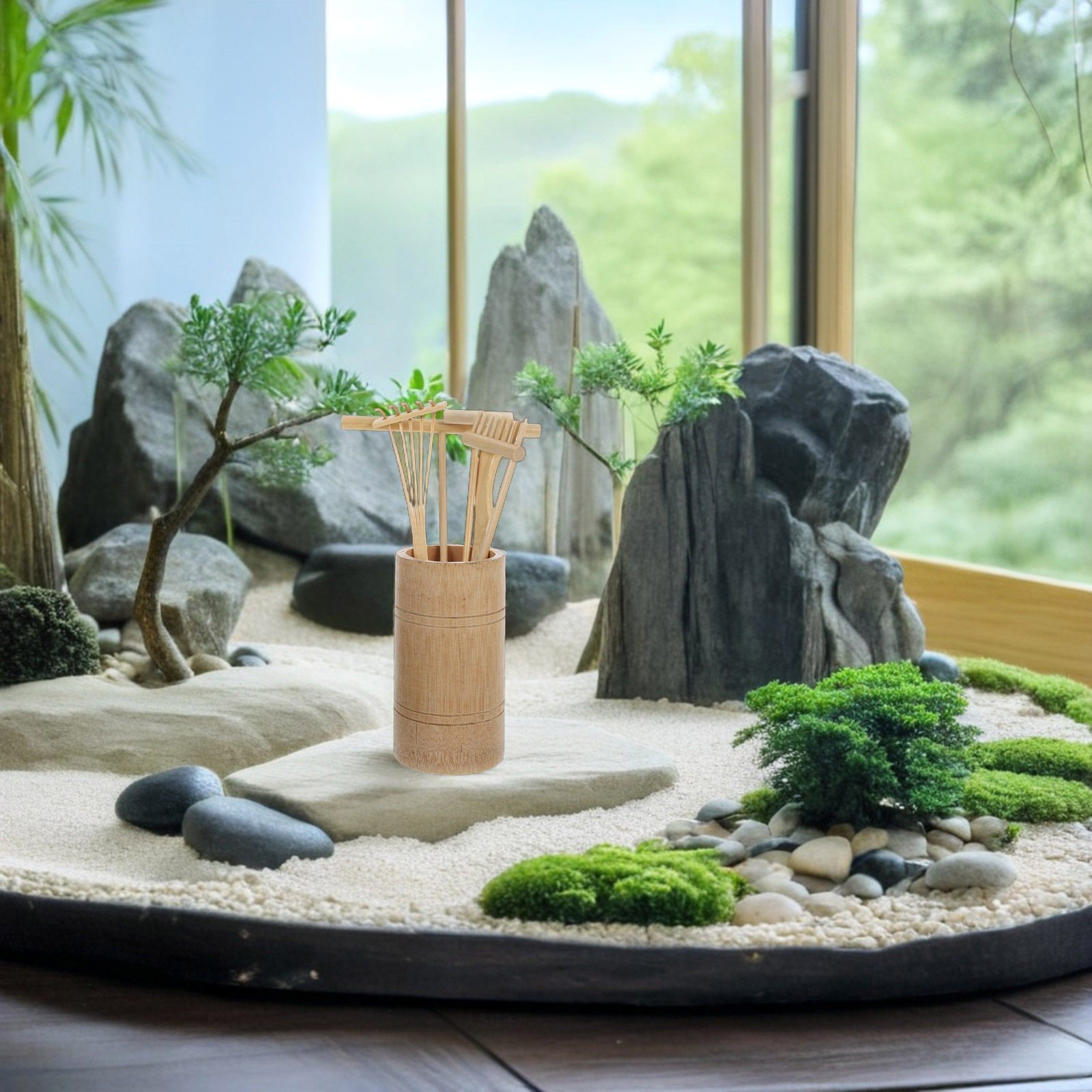 1Set Japanese Zen Garden Rake  - огляд і ціна Gardening Tools Diy