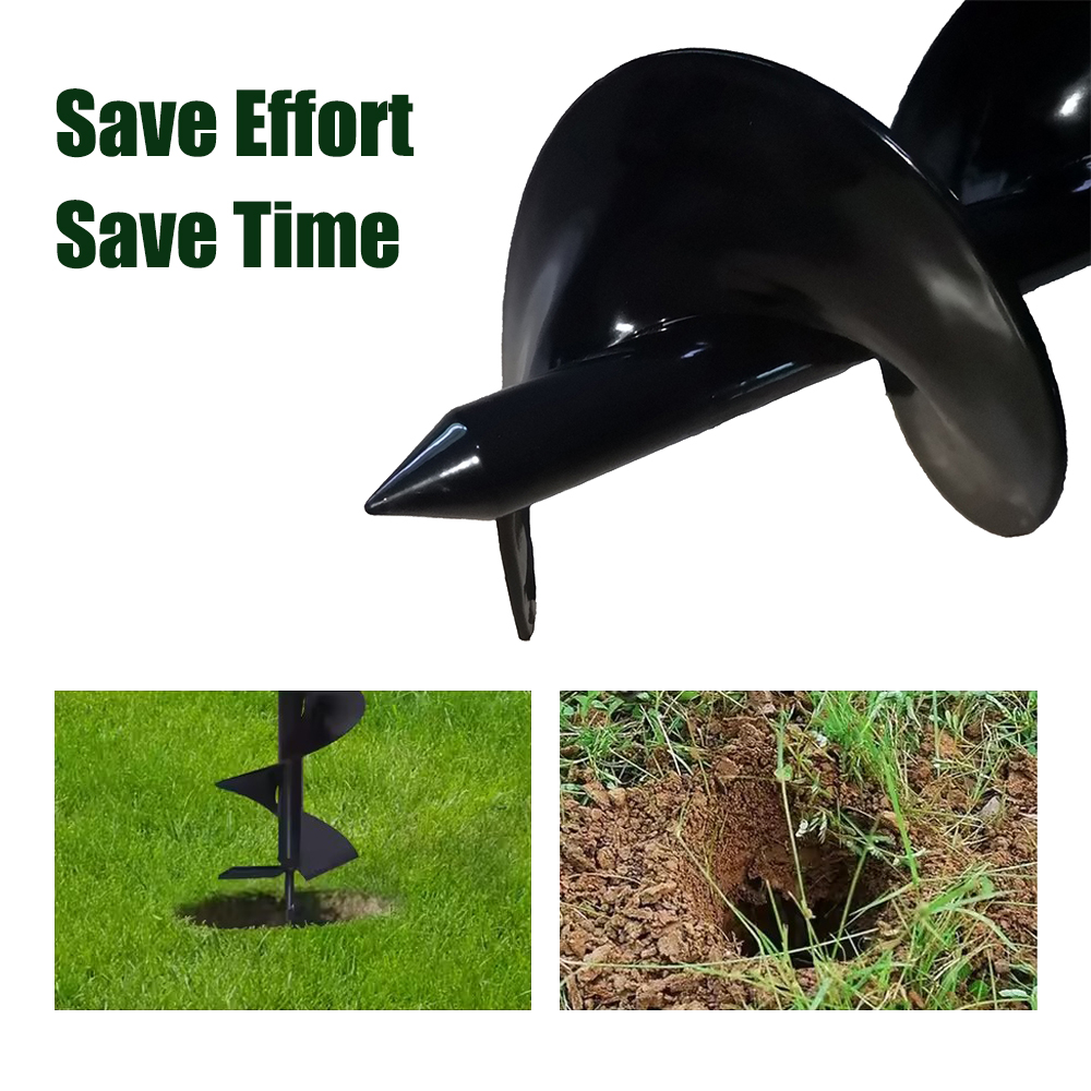Garden Auger Spiral Drill Bit  - огляд і ціна Gardening Tools For Digging