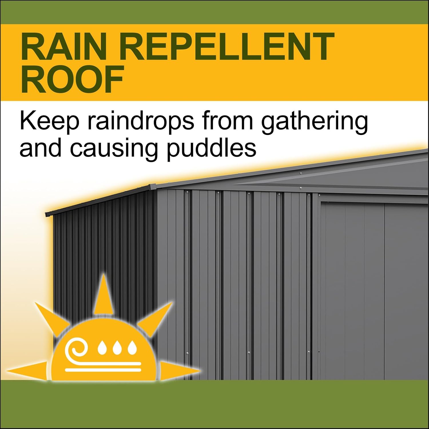 Steel Storage Shed Weatherproo - огляд і ціна Gardening Tools In