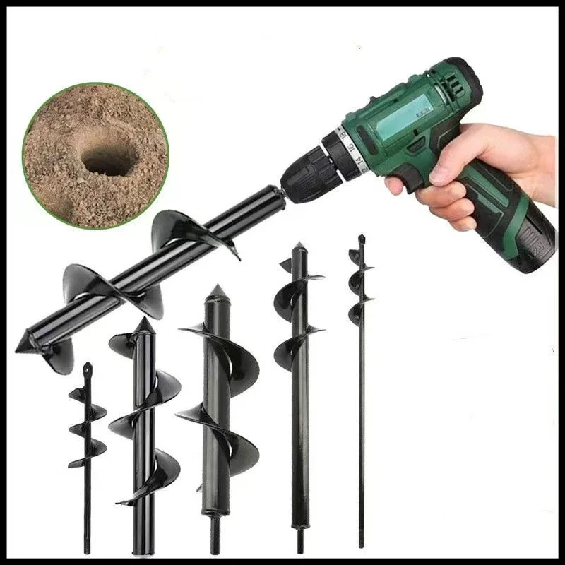 10x57cm Earth Auger Spiral Dri - огляд і ціна Gardening Tools For Digging