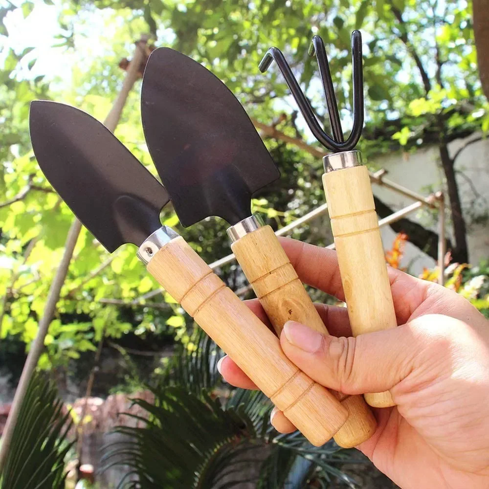 3Pcs/Set Mini Garden Tool Set  - огляд і ціна Gardening Tools For Digging