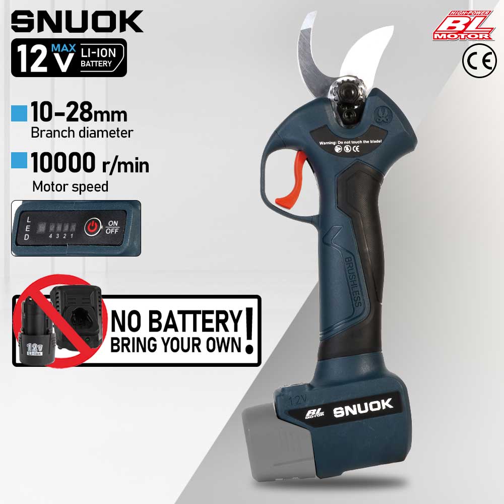 SNUOK 12V Brushless Electric P - огляд і ціна Gardening Tools Diy