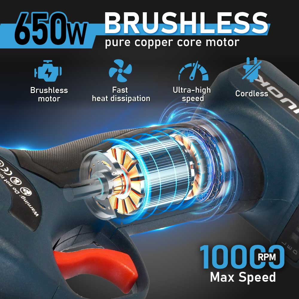 SNUOK 12V Brushless Electric P - огляд і ціна Gardening Tools Diy