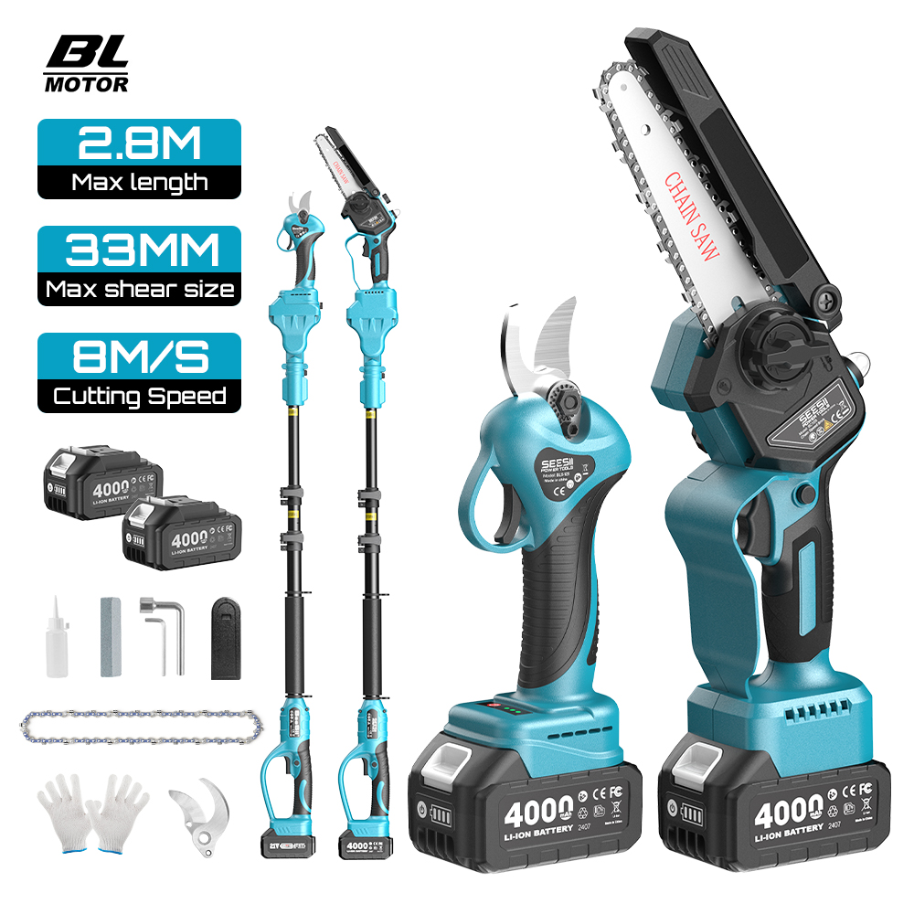 Seesii 3-in-1 Brushless Telesc - огляд і ціна Gardening Tools Basic