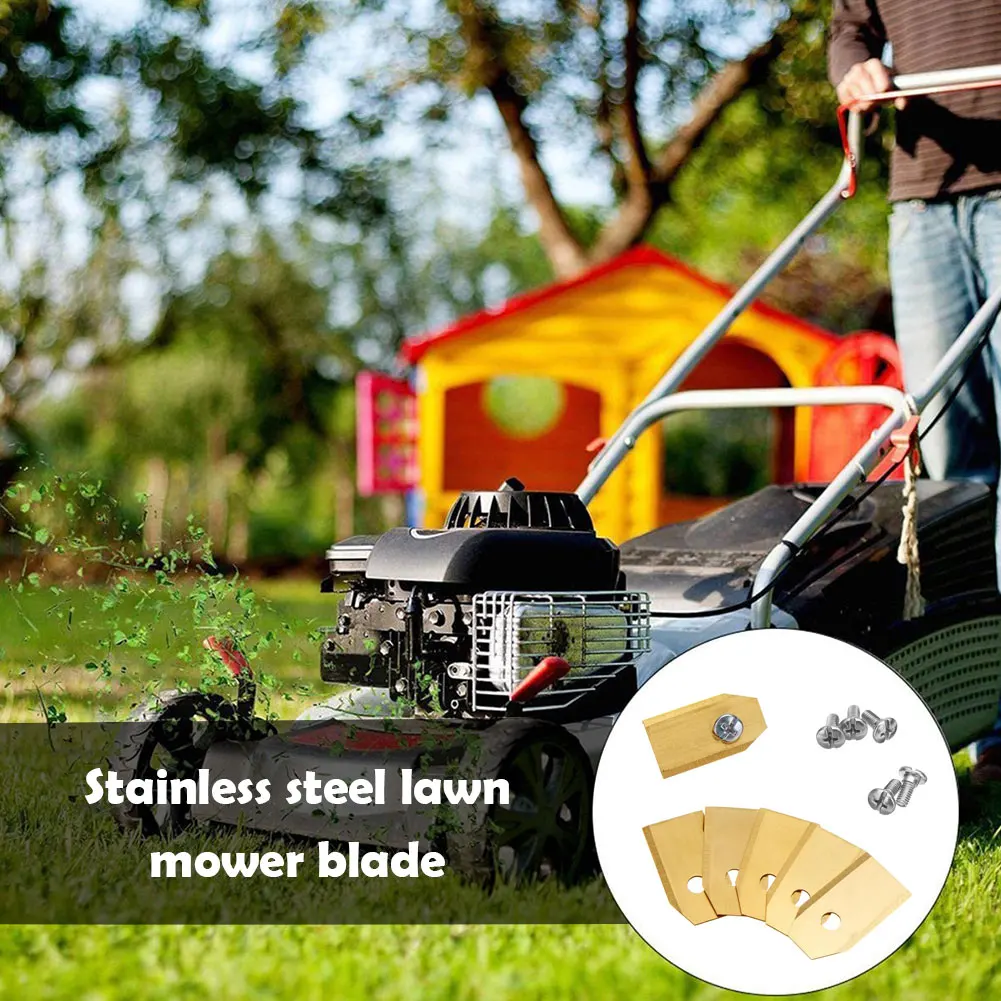 30PCS Lawn Mower Cutting Blade - огляд і ціна Gardening Tools Basic